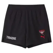 AFL 2025 Training Shorts - Essendon Bombers - Adult - Mens