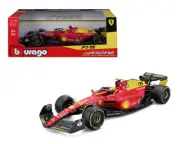 1/18 Bburago F1 Ferrari Racing F1-75 Carlos Sainz 55 Italian GP Monza 16811 CSMZ