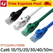5m 10m 15m 20m 30m 40m 50m Cat6 RJ45 UTP Ethernet Network Lan Data Patch Cable
