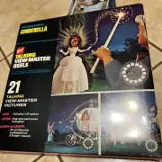 VINTAGE GAF TALKING VIEW-MASTER REELS CINDERELLA #AVB318 WALT DINSEY NEW SEALED