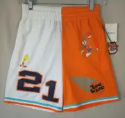 Space Jam Tune Squad NEW Women's XS Woven Athletic Shorts Forever 21 FAST Ship