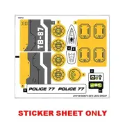 LEGO 76059 - Spider-Man - Doc Ock's Tentacle Trap - STICKER SHEET