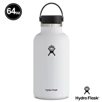 在飛比找PChome24h購物優惠-Hydro Flask 寬口霧面 64oz/1900ml 不