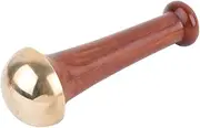 HealthandYoga(TM) Kansa Face and Foot Massager | Ayurvedic Benefits of Bronze | Restoring Luster Through Detoxification (Medium)