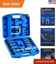 16-Piece Bearing Puller Extractor Kit with Slide Hammer – Heavy-Duty Durability
