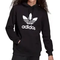 在飛比找蝦皮商城優惠-Adidas TREFOIL HOODY 男 黑 運動 休閒