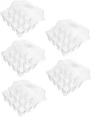 Generic Nursery Tray Set of 5 12 Grid Plant Grower Sprouter Tray Planting Box for Seedlings