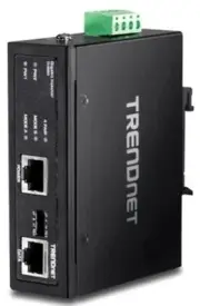 TRENDnet TI-IG60 Hardened Industrial Gigabit PoE+ Injector Kit 60 Watts