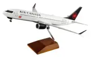 Skymarks SKR8279 Air Canada Boeing 737-Max 8 C-FTJV Desk Model 1/100 Airplane
