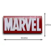 Marvel Logo Wooden Wall Art- Accent for Your Comic Book Collection!-Decor