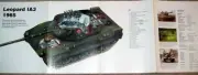 Leopard IA3 Tank Poster Military War Picture Out of Print Display Wall Art