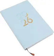 jojofuny Daily Planner: A5 Size 2026 Notebook For Work Elegant Faux Leather Meeting Notebook For Scheduling And Task Management