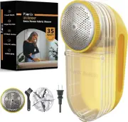 Extra Power Fabric Shaver - 35W Electric Lint Remover for /Upholstery/Furniture/