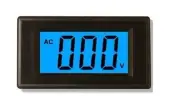 New 3pcs Blue AC0-500V LCD Digital Volt Panel Meter/Voltmeter