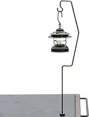 Camping Lamp Stand, Picnic Light Pole, Folding Lantern Holder 53.5x7.5cm/21.1x3.0 Inch Compact & Portable/Sturdy & Reliable For Camp Backpacking Grill Outdoor Tent Fishing