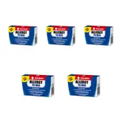 5PK Sweet First Aid Allergy to Men Mints Fresh Breath Candy 2 Blisters 9x6cm