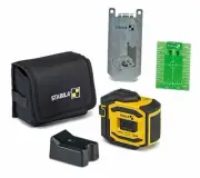 Stabila 03185 LAX300G Green Beam Cross Line Plus Plumb Dots Laser Level - New