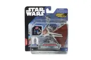 Star Wars Micro Galaxy Squadron Asajj Ventress's Ginivex Starfighter 3" #0011 8+