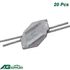 20x Fastlink 2.2mm to 3.5mm Wire Joiners Tensioning Fence strainer fencing
