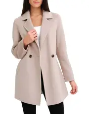 [Belle & Bloom] Electric Feel Drawstring Brown Coat