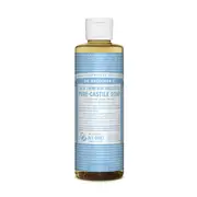 Dr. Bronner's Pure-Castile Soap Liquid (Hemp 18-in-1) Baby Unscented 237ml