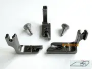 3 High Shank Hemmer Feet 1/8",3/16",1/4" For Consew Feiyue Singer Tacsew Typical