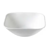 在飛比找松果購物優惠-【美國康寧 Corelle】純白系列 10oz方型小碗 (5