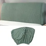 Bed Headboard Cover Bed Backrest Cover Dust Cover Removable Elastic Cloth Simple