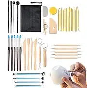 Pottery Carving Tools - Adults Pottery Kit Ceramic Making Set,Versatile Clay Modeling Device Sculpting Supplies for Shaping Refining Grinding