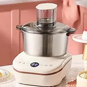 Electric Vertical Dough Mixer Small Stainless Steel Mixer 5l Large Capacity 304 Stainless Steel Mixing Tank with Water Control Tank Design Suitable for Most Home Chefs