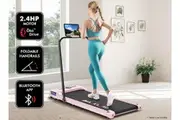 BLACK LORD Treadmill Electric Walking Pad Folding Fitness Machine Home Gym Pink