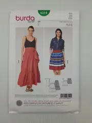 Burda Sewing Pattern 6514 Women's Skirt Pattern Size US 8-20 EUR 34-46 NEW