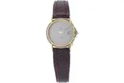 Nordgreen Ladies' Tetra 114-R-GRNT Quartz Watch in Red Leather and Grey Dial