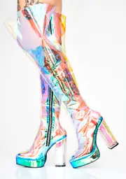 [Current Mood] Prismatic Galactic Thigh Highs