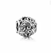 New 100%Genuine Authentic Pandora Openwork Butterfly Garden Charm 790895 Retired