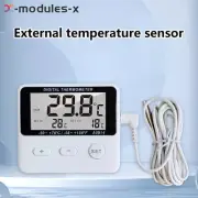 LCD Digital Probe Sensor Thermometer Water Tank Pool Refrigerator Thermometer