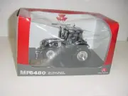 1/32 Massey Ferguson "Silver Chrome Edition" 6480 Tractor W/Duals & FWA NIB!