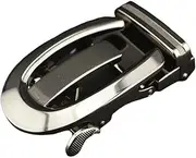 [OATIPHO] Automatic Belt Buckle Ratcheting Belt Buckle Sling Cross Body Straps Fashion Men Business Belt Buckle Mens Belt Ratchet Belt Buckle Toggle Closures for Clothing Black
