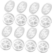 PHENOFICE 20pcs Plastic Yarn Holder Spools for Sewing Knitting Weaving Durable Thread Storage for Embroidery Quilting Crafting and Cross Stitching Practical and Convenient Organization