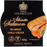 Queen Harbour Atlantic Salmon in Sweet Chilli Sauce, 160g