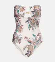 [Zimmermann] Zimmermann Rhiannon paisley swimsuit AU 12 pink