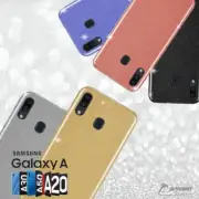 Glitter Shining Bling TPU Jelly Gel Case Cover For Samsung Galaxy A20 A30 A50