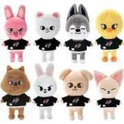 Fox Plush Toy, Suitable for Kids, Soft Skz Plush Toy (Random Two)