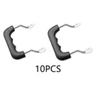 10x Pot Side Handles Kitchen Pot Grips 2 Mounting Hole Replacement Scaldingproof