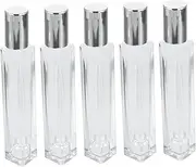 DECORNIJIA 5pcs 10ml Essential Oil Bottles Leakproof Refillable Roller Ball Bottles for Diy Perfume Massage Oils