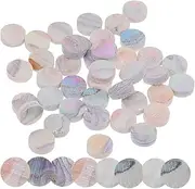 SWOOMEY 40pcs Guitar Side Dot Position Markers Durable Inlay Dots for Fretboard High End Shell Material for Guitar Repair Music Instrument Accessories