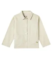 [Konges Slojd] Konges Sløjd Frankie striped cotton overshirt Y 4 neutrals