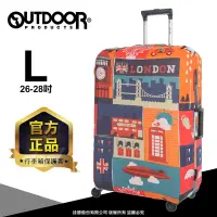 在飛比找Yahoo奇摩購物中心優惠-【OUTDOOR】行李箱保護套-英倫-L ODS17B02L