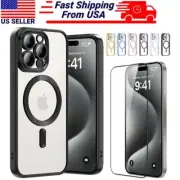 Case For iPhone 16 15 14 13 12 Pro Max Plus Shockproof Shell Gel Clear Cover
