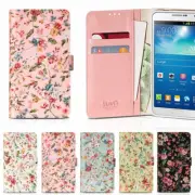 Garden Flower Wallet Case for LG Velvet G8 G7 G6 / LG V50s V50 V40 V30 / ThinQ